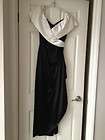   BALL FORMAL EVENING GOWN OLD STYLE AUDREY HEPBURN JACKIE O B&W GLAMOR