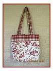   VINTAGE LOOK TOTE BAG, QUILTED, CHECK DETAILS  THANKS FOR LOOKING