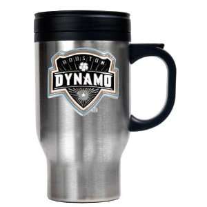  Houston Dynamo 16 Ounce Stainless Steel Travel Mug 