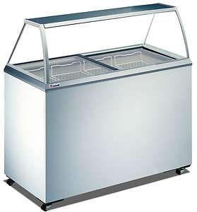    52 LED Deluxe Dipping Cabinet 52 LED / Displays 8 Ice Creams  