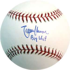  Randy Johnson Big Unit Autographed Baseball With Free 