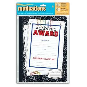  Southworth Composition Book Academic Award Kit, Certificates 