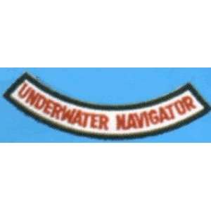  Underwater Navigator Scuba Diving Patch