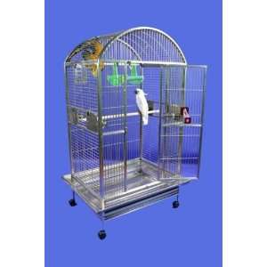   : Large Dome Top Bird Cage 40x30 Stainless Steel: Kitchen & Dining