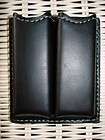 LEATHER DOUBLE MAGAZINE MAG POUCH 4 HI POINT 45 SGL STK