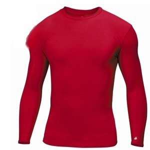  Performance Fabric Fitted Long Sleeve Tee Shirt Sports 