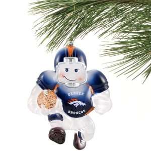  Denver Broncos Acrylic Holiday Ornament