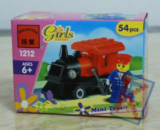 EN1212 Enlighten Block Girl Series Mini Train  