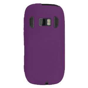   Skin Jelly Case for Nokia C7   Purple Cell Phones & Accessories