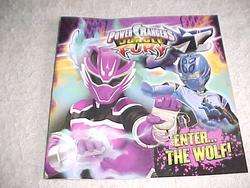 POWER RANGERS JUNGLE FURY ENTER THE WOLF BOOK NEW  