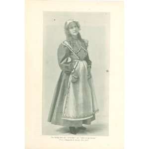  1898 Print Actress Ida Conquest 