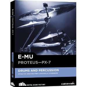  Cakewalk E MU Proteus PX 7 Drums Musical Instruments