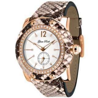 Glam Rock Womens GR10056D1 Miami Collection Diamond Accented Brown 
