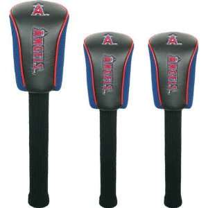  Anaheim Angels MLB Mesh Set of Three Golf Headcovers 