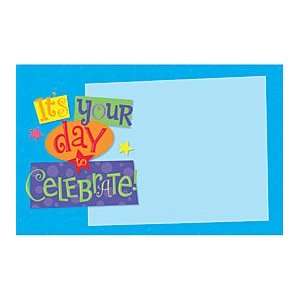 Its Your Day to Celebrate! Enclosure Cards Pack of 50 [Health and 