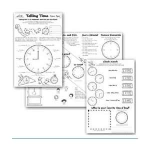  TELLING TIME POSTER PAPER: Office Products
