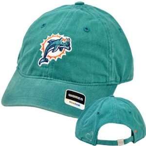  NFL Miami Dolphin Turquoise Wash Relaxed Women Reebok One 