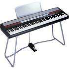 KORG Portable Digital Piano with Stand and Pedal (Black)  SP250​BK