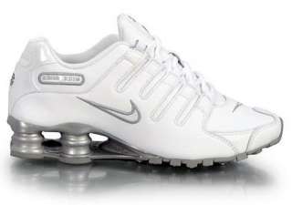 NIKE SHOX NZ WMNS WHT/SILVER BRAND NEW HOT SELECT SIZE  