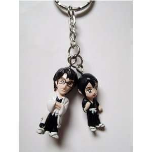   Double Charm Key Chain   Aizen and Momo (Closeout Price) Toys & Games