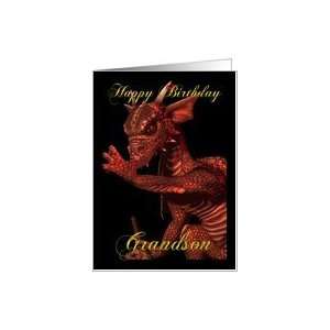  Grandson Birthday Card   Red Dragon Card Toys & Games