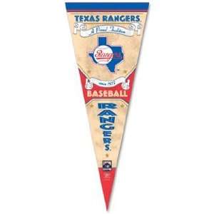 MLB Texas Rangers Pennant   Premium Felt XL Style:  Sports 