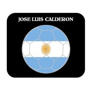  Jose Luis Calderon (Argentina) Soccer Mouse Pad 