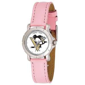  PITTSBURGH PENGUINS LADIES PLAYER PINK Watch: Sports 