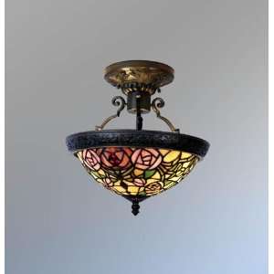  Tiffany Style Stained Glass Ceiling Lamp VL026: Home 