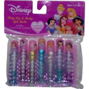   Disney Princess Play Body Gel Sticks   Pack of 6 Sticks: Toys & Games