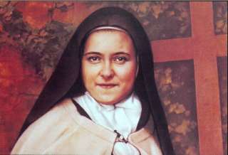 St Therese died at the age of 24 years. Included with this book is a 