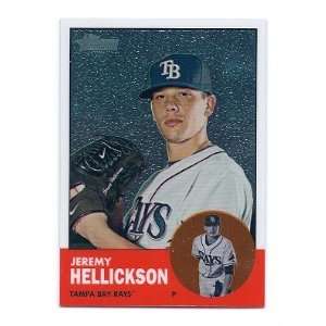  2012 Topps Heritage Chrome #HP57 Jeremy Hellickson Tampa Bay Rays 
