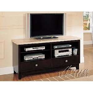 Acme Furniture Britney Marbley Top Entertainment Console 