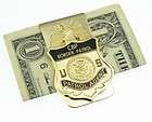 border patrol mini badge money clip returns accepted