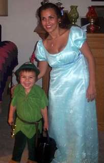Wendy Darling Blue Dress Child Costume Peter Pan child costume custom 