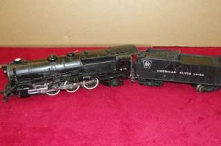 AMERICAN FLYER 316 PACIFIC LOCOMOTIVE AND PRR AMERICAN FLYER TENDER 