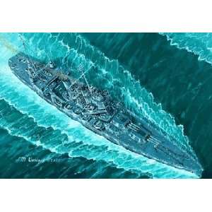   Scale Models 1/700 USS Vincennes CA44 Heavy Cruiser Kit Toys & Games