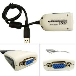 to VGA Adapter External Graphics Adapter for Additional Display 