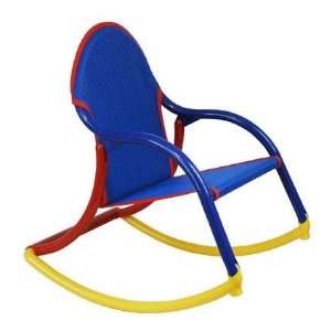  Kids Folding Rocking Chair by Hoohobbers   Blue: Baby