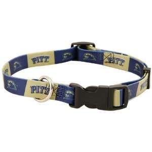  Pittsburgh Panthers Navy Blue Gold Pet Collar (Large) Pet 