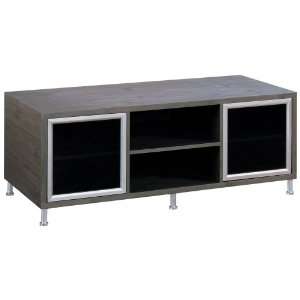    Planet 3 50 Inch Glass and Wood TV Stand, Grey