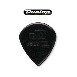 Dunlop Jazz III Pick 6 Pack, Black Stiffo, 1.38mm