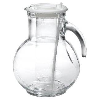 Bormioli Rocco Kufra Glass Jug with Ice Container and Lid