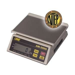 Scales AM 3000 Digital Toploading scale. Portion Weigher, Legal 