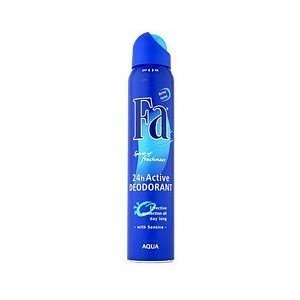  Fa Fresh 24 Hour Spray Antiperspirant Deodorant Aqua 5oz 