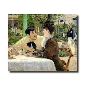 The Garden Of Pere Lathuille 1879 Giclee Print 
