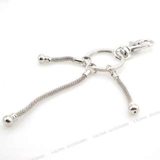 20x Charms Key Chain Key Ring Fit European Beads 150128  