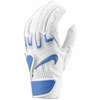 Nike Fuse Elite Batting Gloves   Mens   White / Blue