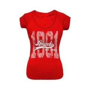  Los Angeles Angels of Anaheim Womens Short Sleeves Baby 