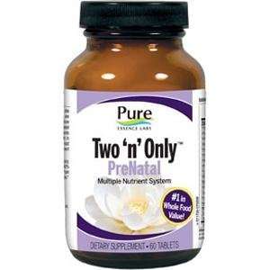   Essence, Two n Only, PreNatal, 60 Tablets